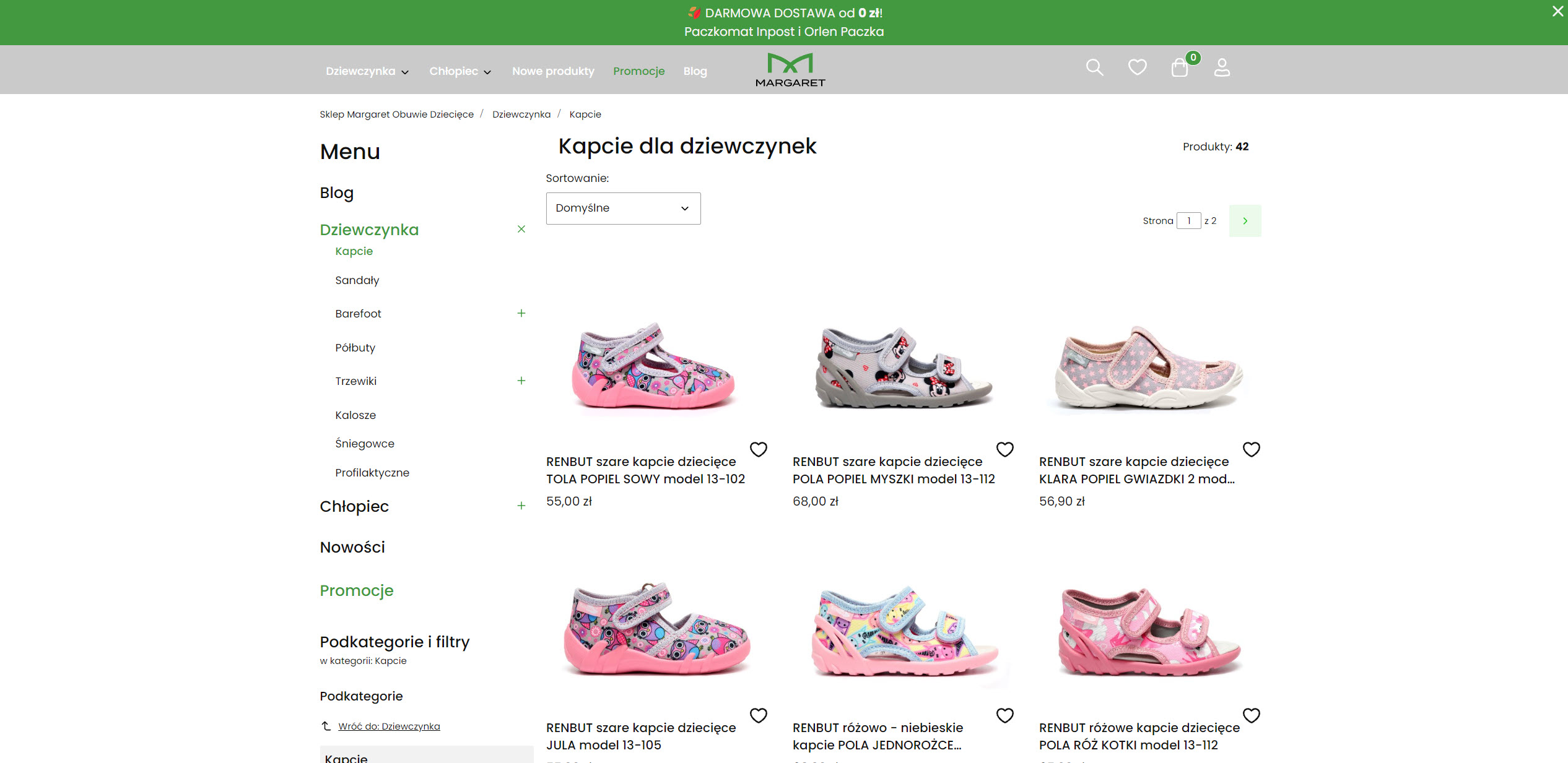 Kapcie dziewczęce - jak zachęcić dziecko do ich noszenia?