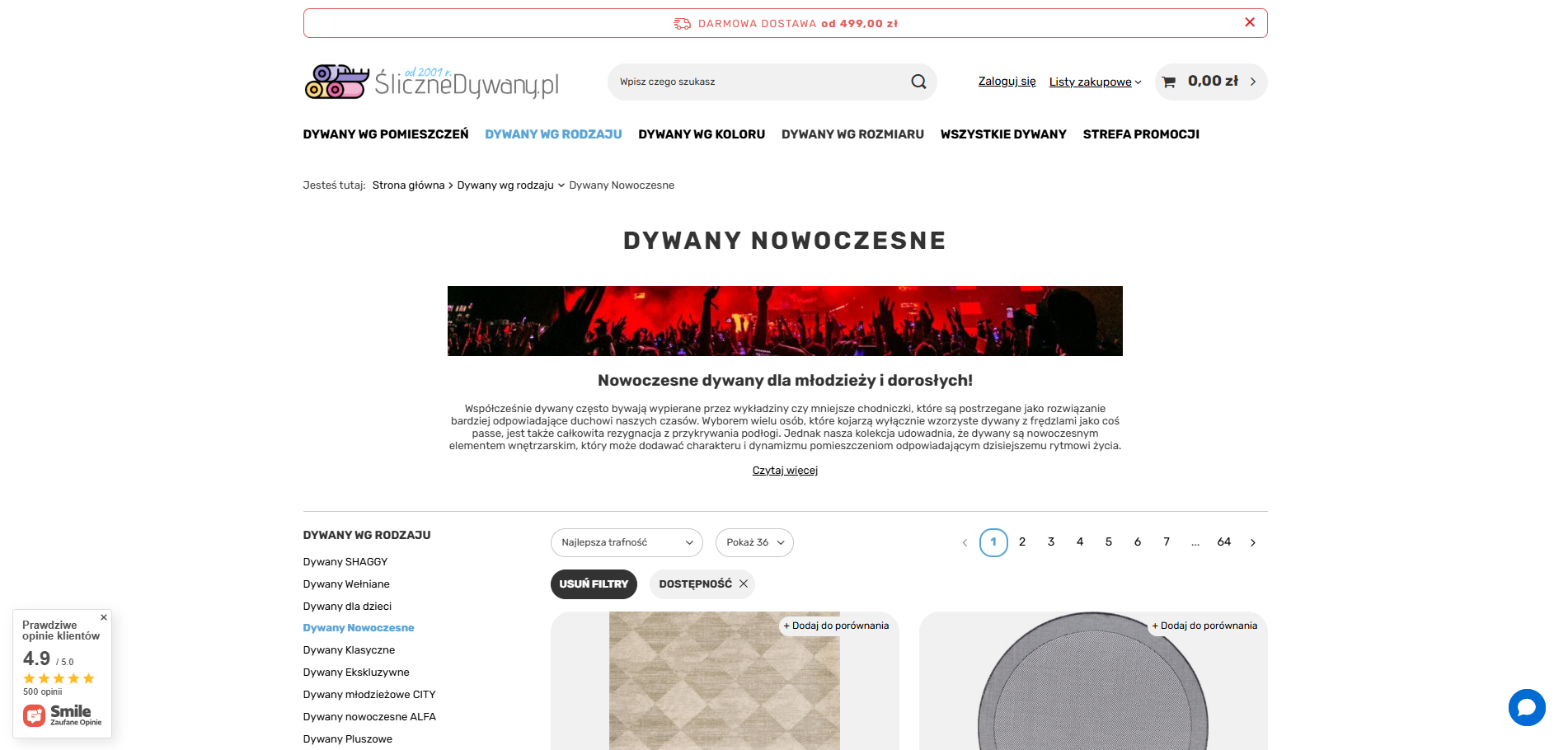 Dywany nowoczesne w aranżacjach minimalistycznych i loftowych - praktyczny przewodnik