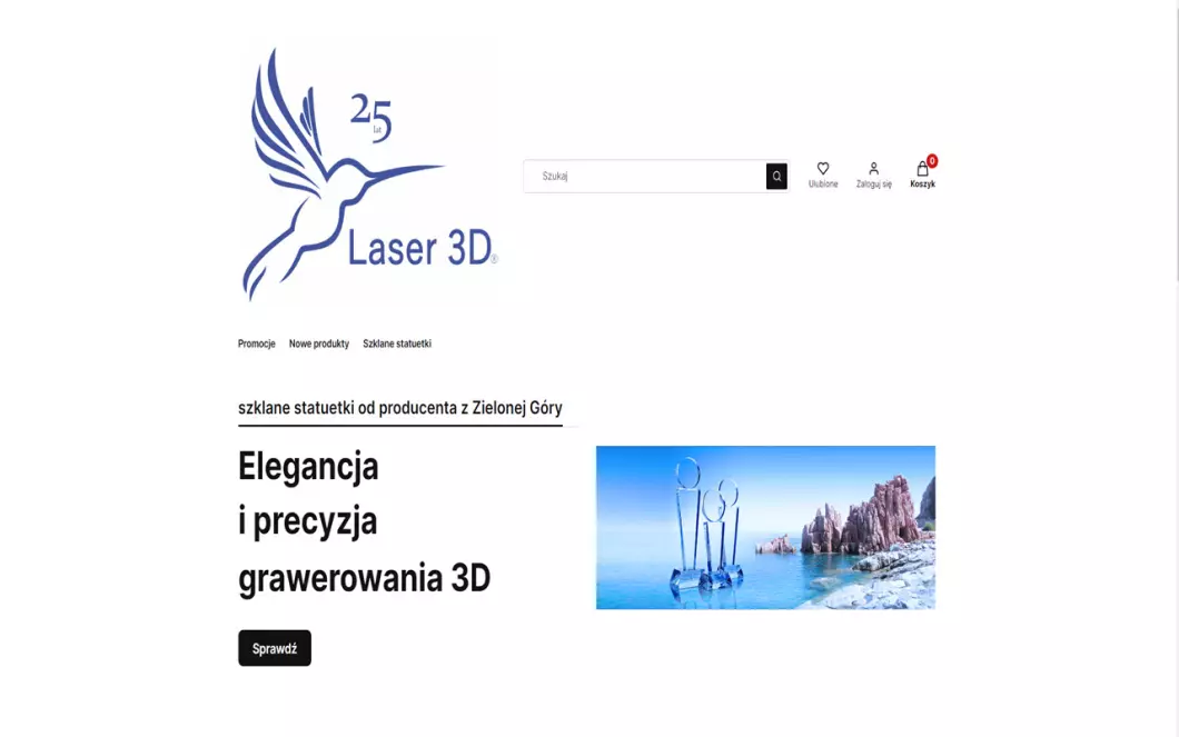 Zrzut ekranu strony