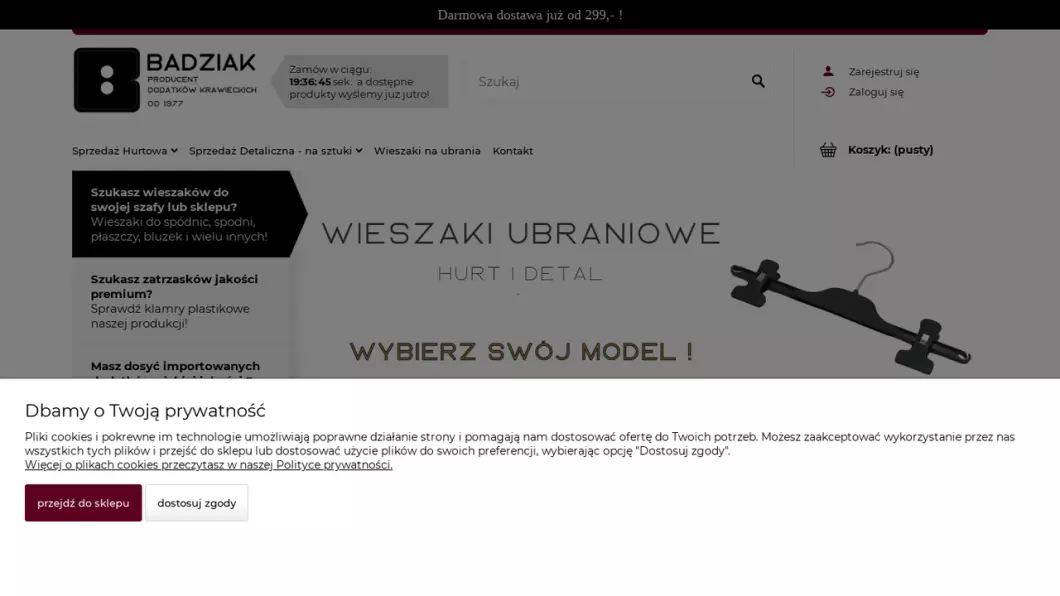 Zrzut ekranu strony
