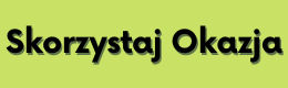 Logo Internetowy sklep wielobranżowy | Skorzystaj Okazja